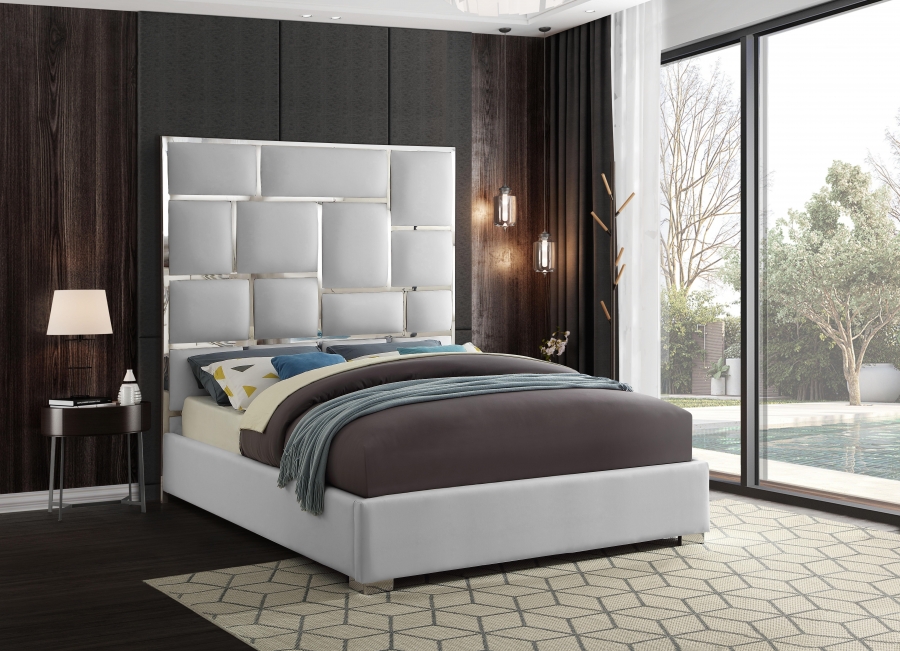 meridian furniture usa hudson panel customizable bedroom set