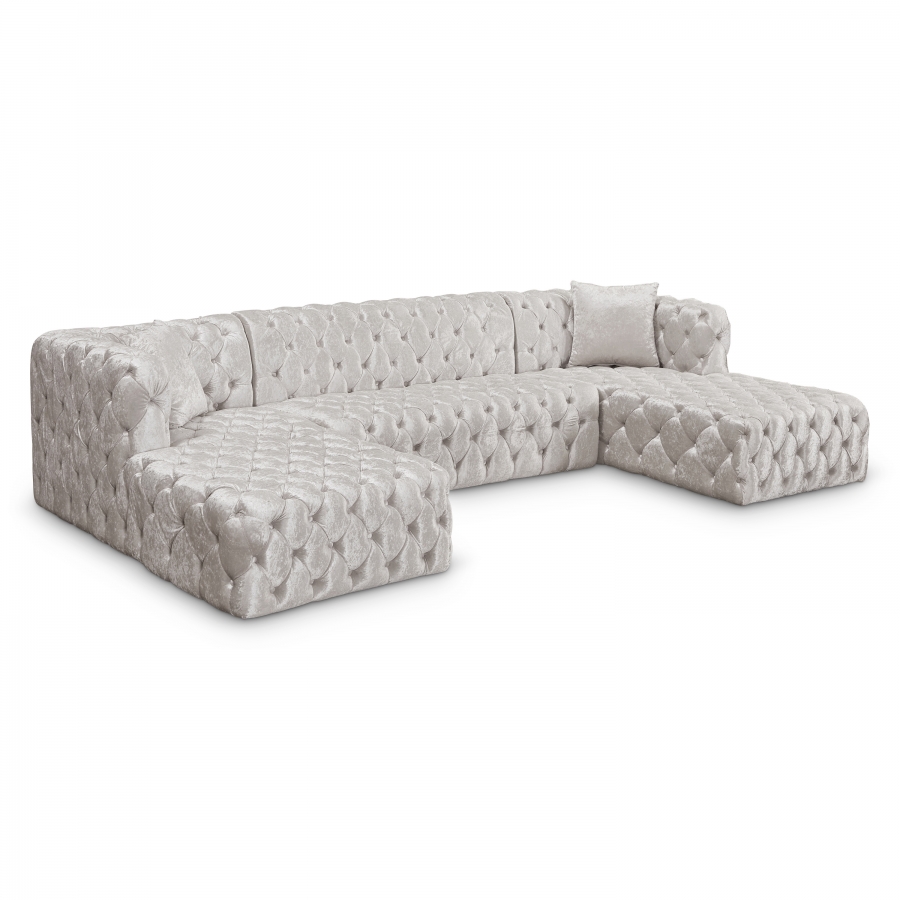 676White-Sectional