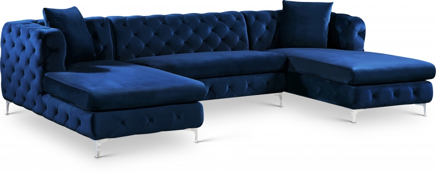 664Navy-Sectional