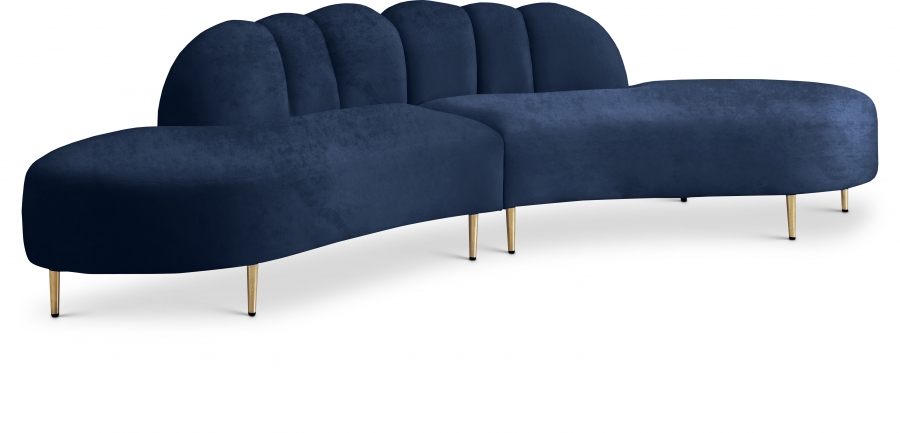 618Navy-Sectional