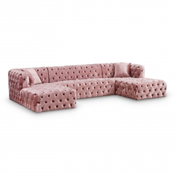 Pink 676-Sectional