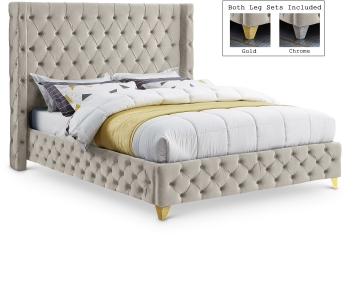 Cream Savan-Bed
