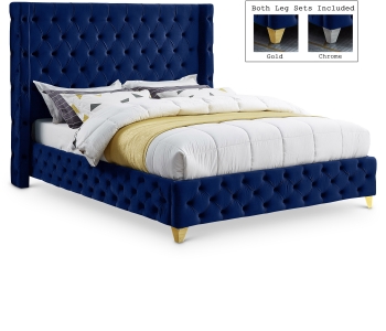 Blue Savan-Bed