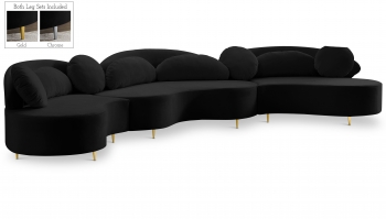 Black 632-Sectional