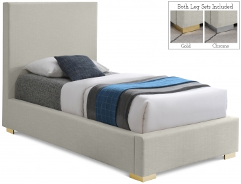 Beige Crosby-Bed