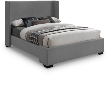 Grey Oxford-Bed