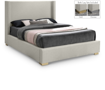 Beige Royce-Bed