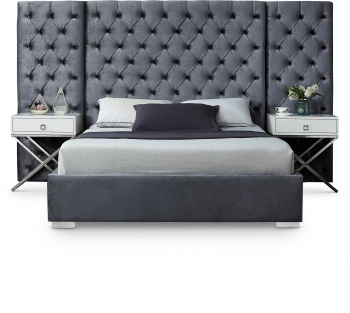 Grey Grande-Bed