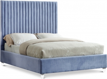 Light Blue Candace-Bed
