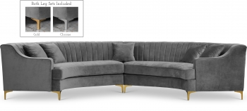 Grey 673-Sectional