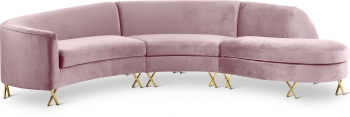 Pink 671-Sectional
