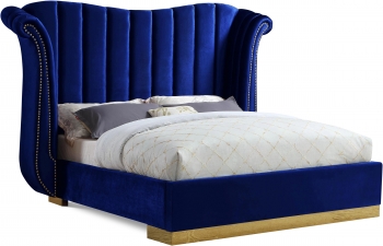 Blue Flora-Bed