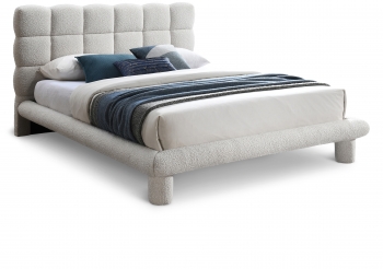 Cream Deco-Bed