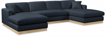 Blue 687-Sectional