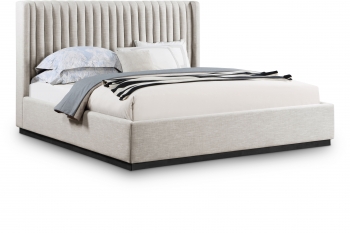 Beige Logan-Bed