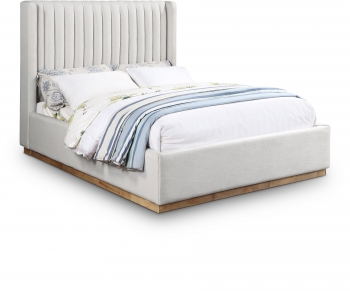 Cream Logan-Bed-Natural