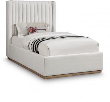 Cream Logan-Bed-Natural