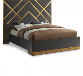 Grey Vector-Bed