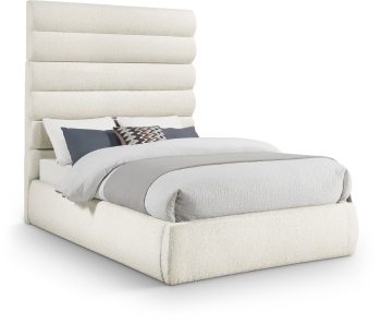 Cream B1256-Bed-70