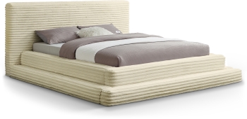 Cream Drew-Bed