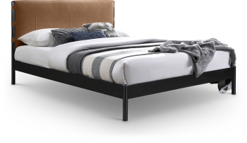 Cognac Abigail-Bed