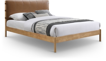 Cognac Asher-Bed