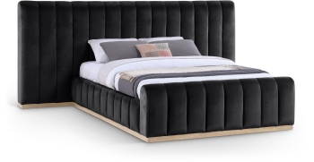 Black Amara-Panel-Bed