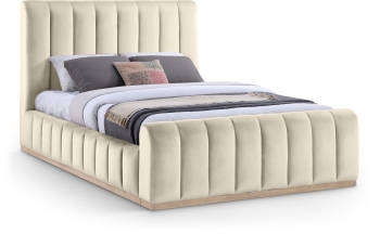 Cream Amara-Bed