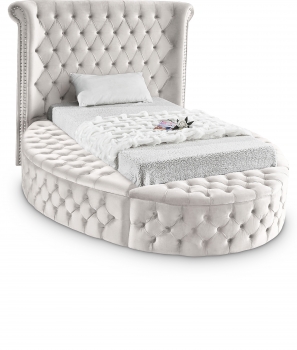 Cream Luxus-Bed
