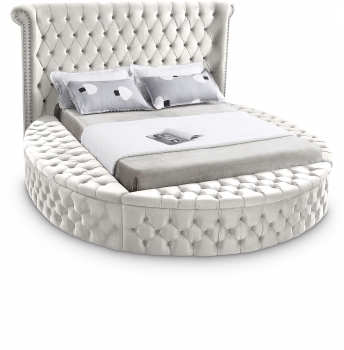 Cream Luxus-Bed