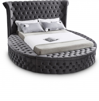 Grey Luxus-Bed