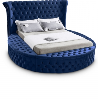 Blue Luxus-Bed