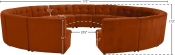 645Cognac-15PC Dim