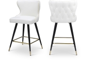 962White-C Double Chair