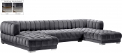 653Grey-Sectional alternate view 1