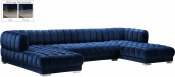 653Navy-Sectional alternate view 1