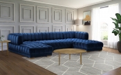 653Navy-Sectional alternate view 2
