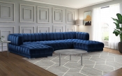 653Navy-Sectional alternate view 3