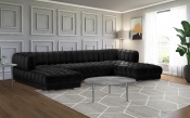 653Black-Sectional alternate view 3