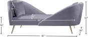 656Grey-Chaise Dim