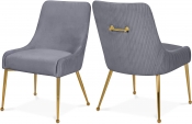 855Grey Double Chair