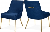855Navy Double Chair