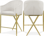 867Cream-C Double Chair