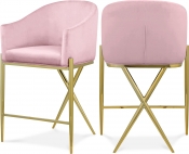 867Pink-C Double Chair