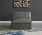 634Grey-Armless alternate view 2