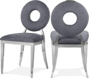 859Grey-C Double Chair