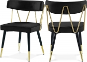 854Black-C Double Chair