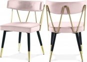 854Pink-C Double Chair