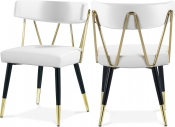 854White-C Double Chair
