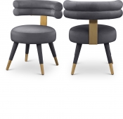 747Grey-C Double Chair